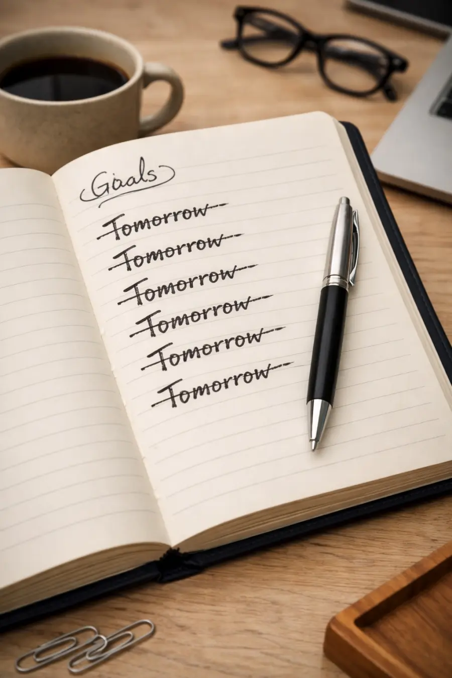 The cost of postponing what matters